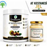Çare Burada Çareburada At Kestanesi Jel 500 Ml. & Çareburada Kuyruk Yağlı Masaj Kremi 100 Ml. | Ferahlatıcı Jel, Besleyici Masaj Kremi