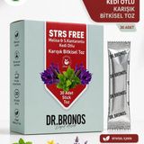 Çare Burada Çareburada | Dr. Bronos Strs Free Melisa, Sarı Kantaron, Kedi Otlu Karışık Bitkisel Toz 30 Stick - Bitki Çayı