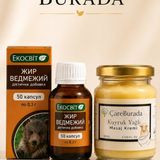 Çare Burada Çareburada Ekocbit Ayı Yağı 50 ml & Çareburada Kuyruk Yağlı Masaj Kremi 100 ml - Beyaz