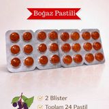 Çare Burada Çareburada Karamürver & Çinko Boğaz Pastili 24 Adet