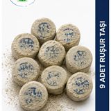 Çare Burada Çareburada Ruşur Taşı 9 Adet | Beyazlatıcı Ölü Derilerden Arındırıcı Yüz ve Vücut Peelingi ( Iran Hamam Taşı )