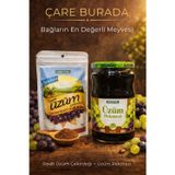 Çare Burada Çareburada Vital Üzüm Pekmezi 800 G + Öğütülmüş Siyah Üzüm Çekirdeği 100 G