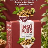 Çare Burada Dr. Bronos - Insüplus Stevya ve Acı Baklalı 30'lu Stick Çay - Bitki Çayı