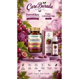 Çare Burada Ferrovitec Üzüm Çekirdeği Kapsül (Demir, C Vitamini, Çinko, B12) & Üzüm Çekirdeği Yağı 20 ml