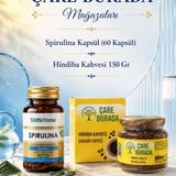 Çare Burada Form & Diyet Destek Seti (Spirulina Kapsül (60 Kapsül) & Hindiba Kahvesi 150 Gr) - 150 ml