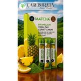 Çare Burada MATCHA YEŞİL ÇAY+CEHRİ+LİMON ANANAS AROMALI 20 Stick