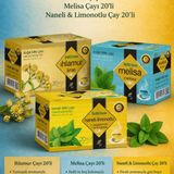 Çare Burada Rahat Nefes Çay Seti (Ihlamur Çayı 20'li & Melisa Çayı 20'li & Naneli - Limonotlu Çay 20'li) - 3 × 20 Adet