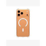Care By Panzerglass Fashionable İphone 17 Pro Max Samba Transparent Beyaz Magsafe Uyumlu Kılıf