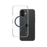 CARE by PanzerGlass Flagship iPhone 16 MagSafe Uyumlu Urban Combat Şeffaf-Mavi Telefon Kılıfı