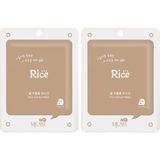 Care Mijin Cosmetics On Rice Extract Mask Pirinç Özlü Yüz Maskesi 2li Paket