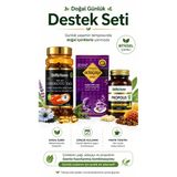 Çareburada Günlük Rutin Destek Seti | Çörekotu Yağı 100 Softjel & Adaçayı 20 Poşet Çay & Propolis Kapsül 60 Kapsül