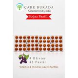 Çareburada Karamürver & Çinko Boğaz Pastili 48 Adet