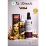 ÇareBurada Vital Touch Set 2 - CemilEfendi Saç Bakım Yağı 125 ml + BioVitals Argan & Keratin Saç Bak