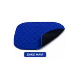 CARETEX ABSO Su Geçirmez Sandalye Minderi – Konforlu & Koruyucu Oturma Pedi (40x50 cm) SAXS MAVİ