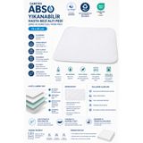 CARETEX Abso Yıkanabilir Hasta Bezi Altı Pedi 75x85 cm - Emici Su Geçirmez Yatak Koruyucu Ped (Beyaz)