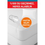 CARETEX Fitted Full Kenar Su Sıvı Geçirmez Yatak Koruyucu Alez (Yastık Kılıfı Hediyeli)