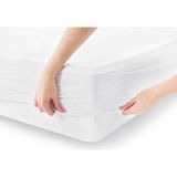 Caretex Fitted Su Sıvı Geçirmez Yatak Koruyucu Alez - 120 x 200 cm - Beyaz