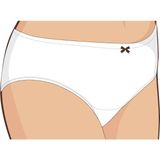 Caretex Hafif Emici,yıkanabilir,sıvı Geçirmez Kız Çocuk Emici Külot - Beyaz - 5 - 6 Yaş