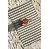 Caretta Home Katlanabilir Plaj Kamp Piknik Bahçe Hasır Kilim - 90 x 180 cm - Haki