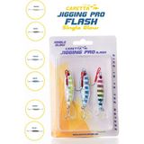 Caretta Jigging Pro Flash Jig Yem Single Glow - 0 - 7 GR