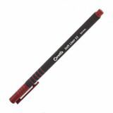 Caretta Soft Liner 55 Bordo 10'lu Keçeli Kalem
