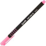 Caretta Soft Liner Keçeli Kalem Siyah Açık Pembe