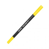 Caretta Twinliner 0.4 mm-1.0 mm Sarı Çift Uçlu Keçeli Kalem