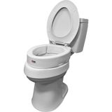 Carex Uzatılmış Menteşeli Klozet Kapağı Yükselticisi, Tuvalete 8 cm Yükseklik Ekler, 136 kg - Çok Renkli