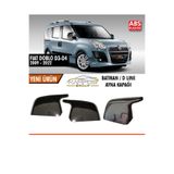 CARFACE Fiat Doblo D3/d4 (2010-2015/2015-2021) Uyumlu Batman Yarasa Ayna Kapağı