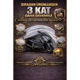 CarGuard Honda PCX 125 ve PCX 150 uyumlu. Fitilli Motosiklet Brandası Motor Örtüsü - Arka Çanta Uyumlu