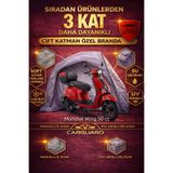 CarGuard Mondial Wing 50 cc Fitilli Motosiklet Brandası Motor Örtüsü - Miflonlu