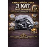 CarGuard Sym Orbit 50 cc Arka Çanta Uyumlu Fitilli Motosiklet Brandası Motor Örtüsü - Arka Çanta uyumlu