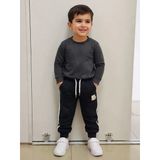 Caribou Kids Erkek Çocuk Beli Lastikli Rahat Kesim Pantolon Paça Lastikli