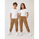Caribou Komando Cep ,paça Lastikli Erkek&kız Çocuk Okul&kreş Uyumlu Eşofman Alt (Tam Kalıp,beden Sorabilirsiniz) - Bej - 12 Yaş