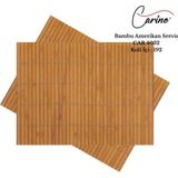 Carino Bambu Amerikan Servis 38*30 4lü - Ahşap