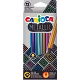 Carioca 12'li Metalik Kuru Boya