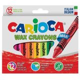 Carioca 12'li Wax Maxı Yıkanabilir Pastel Boya Kalemi