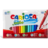 Carioca 18'li Yıkanabilir Kalın Keçeli Boya Kalemi