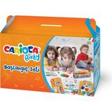 Carioca 4 Parça Boyama Bebek Başlangıç Seti Lino Boyama Rulosu 2-9 Yaş İçin