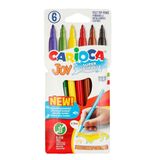 CARIOCA 40549 JOY YIKANABİLİR KEÇELİ KALEM 6 RENK