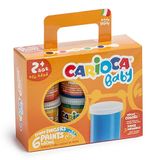 Carioca 6 Adet Yıkanabilir Bebek Parmak Boyası