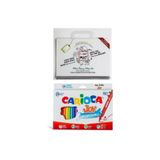 CARIOCA Akademi Çocuk Funny Mat Mini Set&carioca Joy 24'lü Keçeli Kalem Seti
