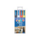 Carioca Akrilik Paint Marker Su Bazlı Bullet Uç 4'Lü