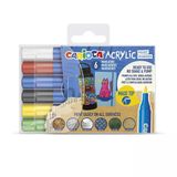 Carioca Akrilik Paint Marker Su Bazlı Maxi 6'Lı