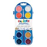 Carioca Aquarell 12li Sulu Boya Seti (30mm) Çok Renkli