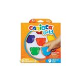 CARIOCA Baby Ayıcık Şekilli Iz Bırakmayan Yıkanabilir Mum Boya