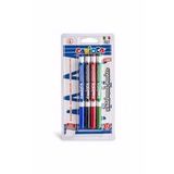 CARİOCA BEYAZ TAHTA KALEMİ 4 RENK 4LÜ BLİSTERLİ 4.5 MM