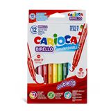 Carioca Birello Süper Yikanabilir Çift Tarafli Keçeli Boya Kalemi