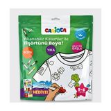 Carioca Boyanabilir Tişört 5-6 Yaş - Yıkanabilir Keçeli Kalem Eğlenceli Aktivite