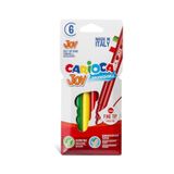 CARIOCA Boze Carioca Joy Süper Yıkanabilir Keçeli Boya Kalemi 6lı